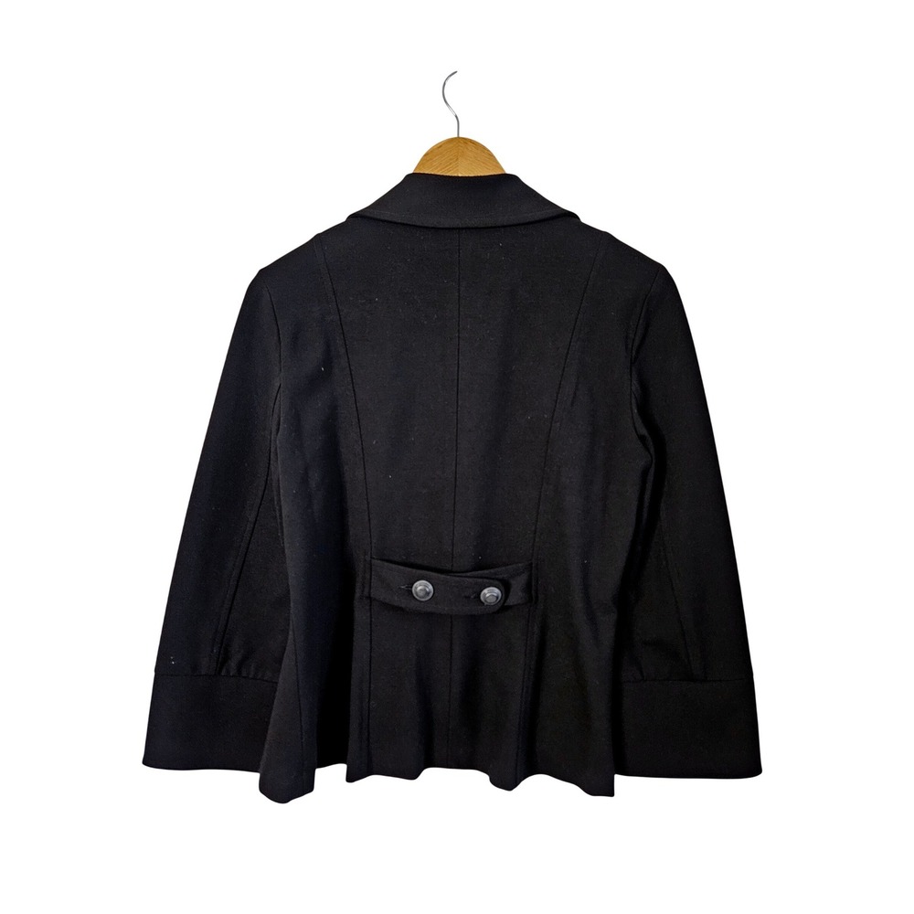 CAbi Style 177 Black One-Button Soft Blazer Jacket Size M Ponte‎ Knit Office - Picture 2 of 7